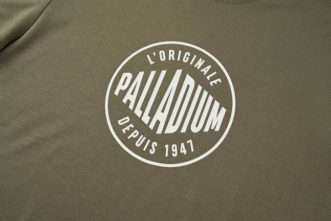 TEE SHIRT - FRANCE~DUSKY GREEN