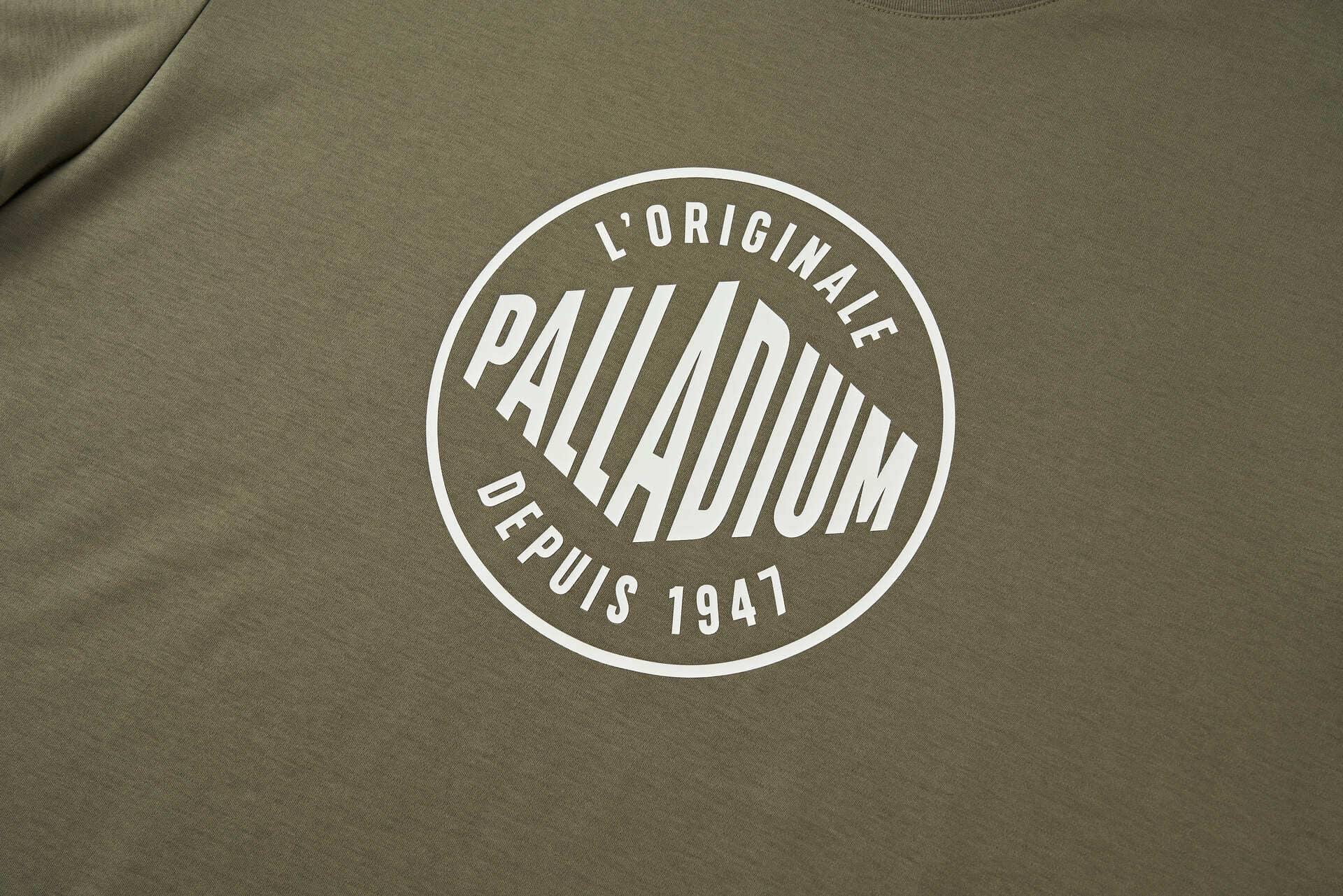 TEE SHIRT - FRANCE~DUSKY GREEN