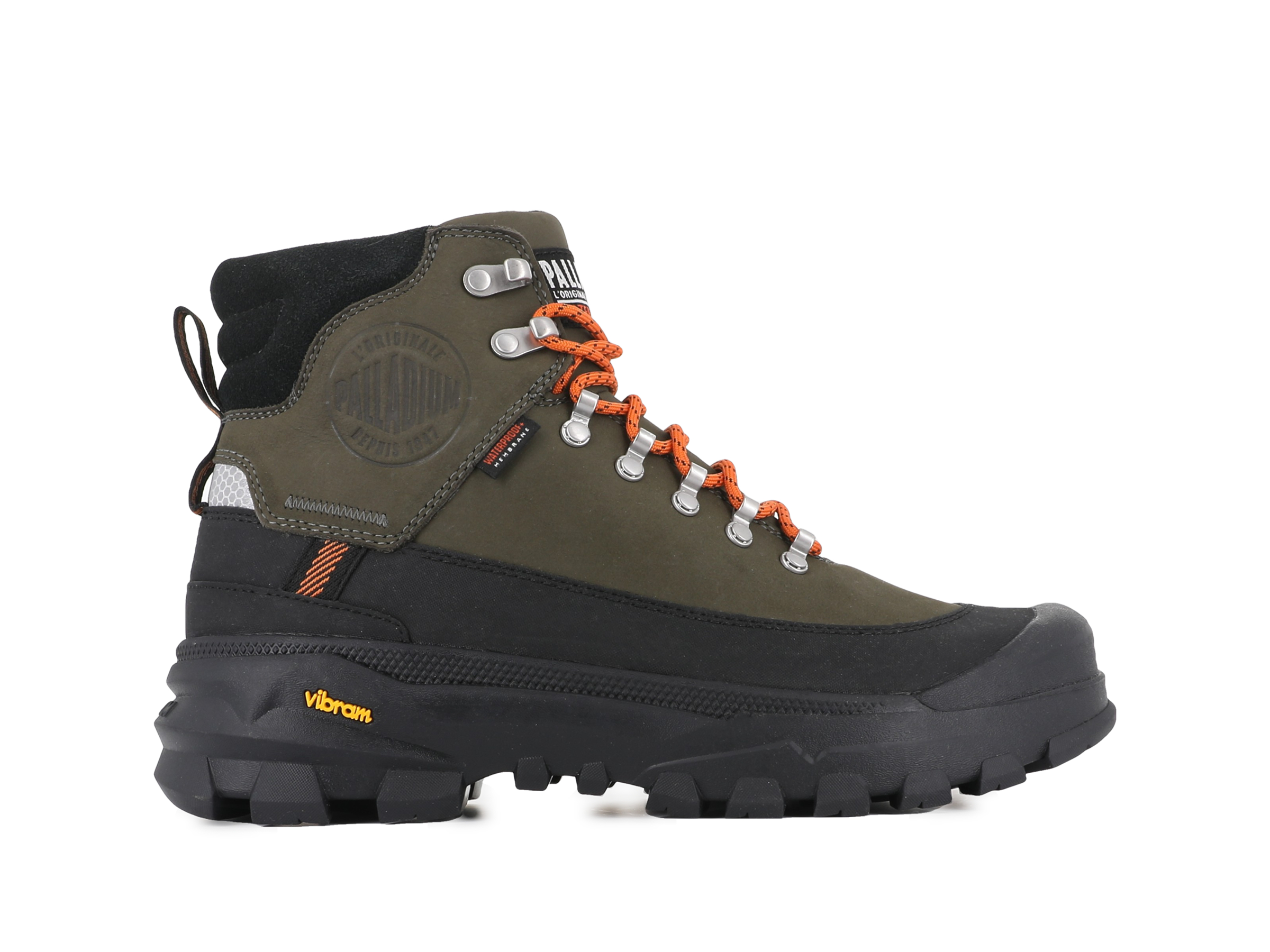 PALLARIDER THINS WP+~OLIVE NIGHT/BLACK~M