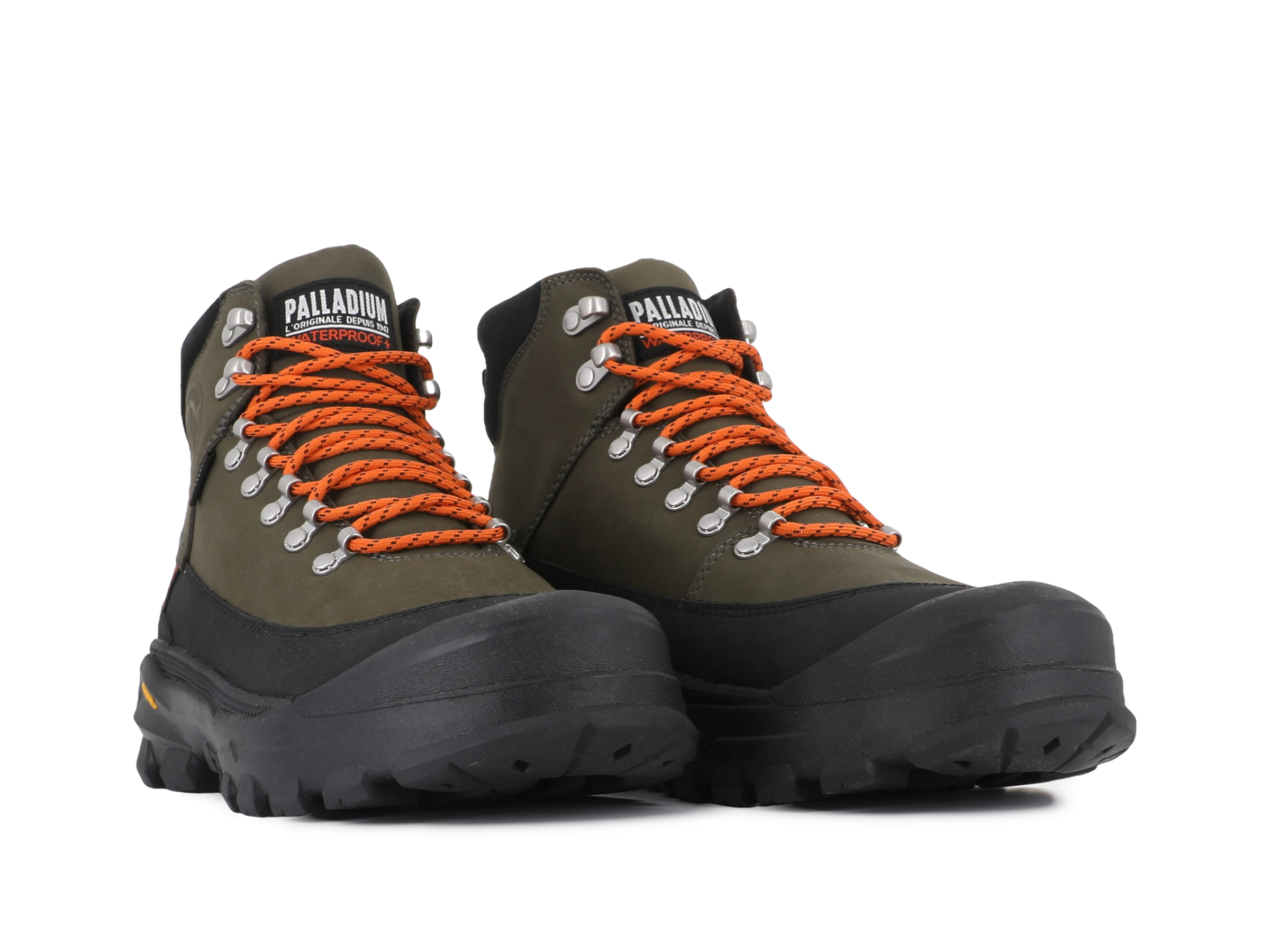 PALLARIDER THINS WP+~OLIVE NIGHT/BLACK~M