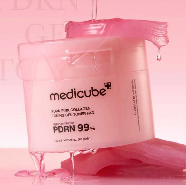 Medicube pdrn collagen toner pad
