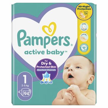 Pampers Active baby S1 94pc JP