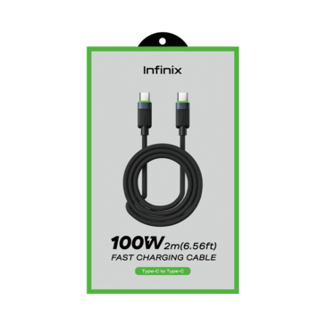 Infinix Type-C to C 100W 2m data cable XDC185