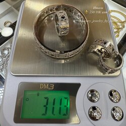 Итали 18к цагаан алт