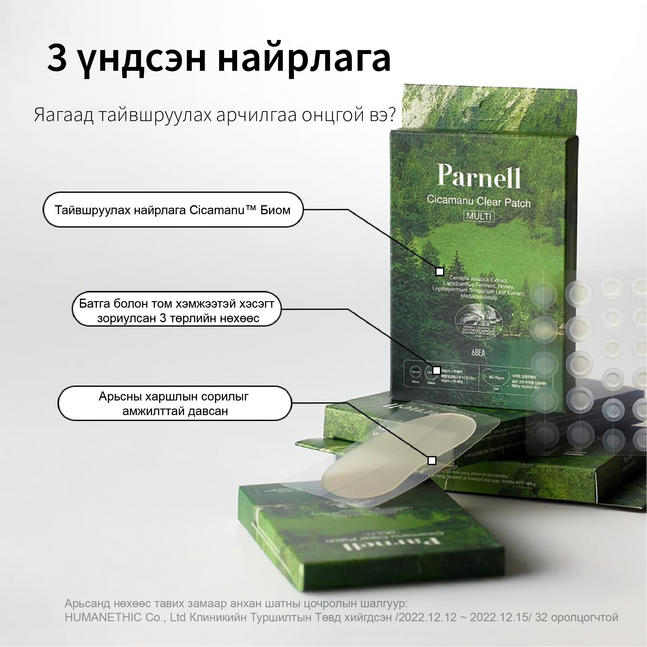 Parnell Cicamanu Clear Patch (Multi+)