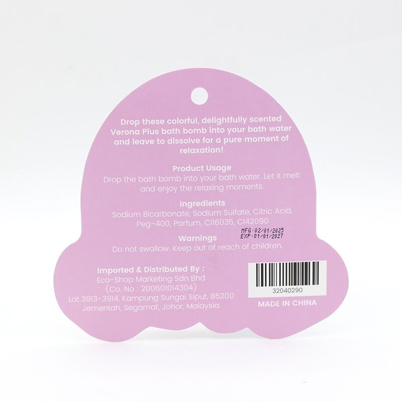 VERO-P Ванны бөмбөлөг (strawberry) 75гр 