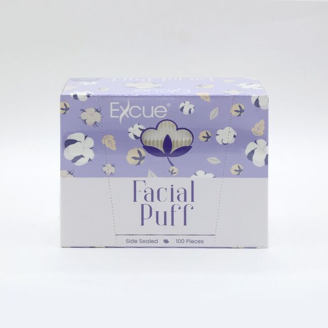 EXCUE Нүүр цэвэрлэгч хөвөн (цагаан) №100 