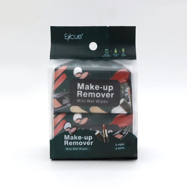 EXCUE Mini Нүүрний Будаг Арилгагч Салфетка (үнэртэнтэй 15см x 14см) №8x4 Багц