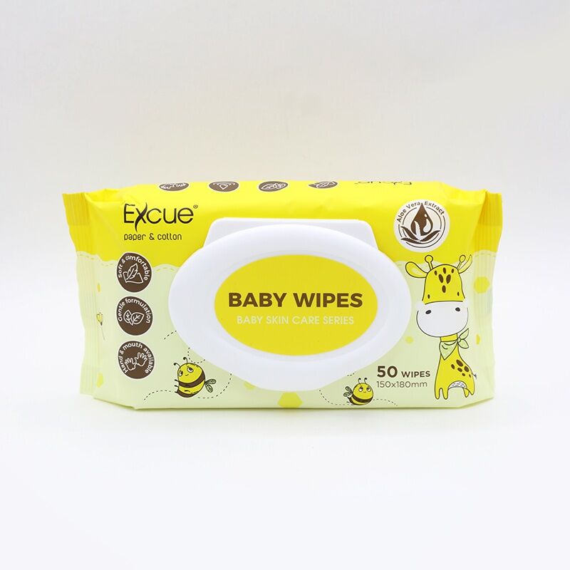 EXCUE Baby Салфетка Алое Вера (15см х 18см 40г) №50