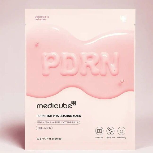 Medicube pdrnpinkvitacoatingmask