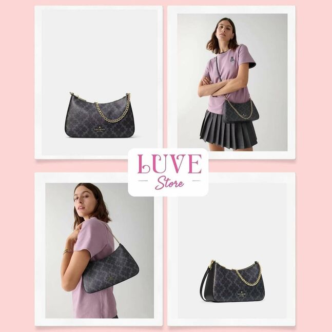 Signature spade flower crossbody