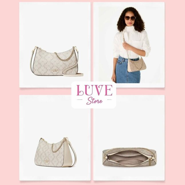 Signature spade flower crossbody