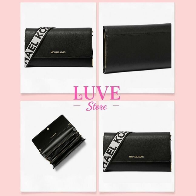 Jet set large leather crossbody