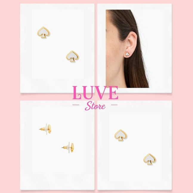 Everyday spade enamel studs 