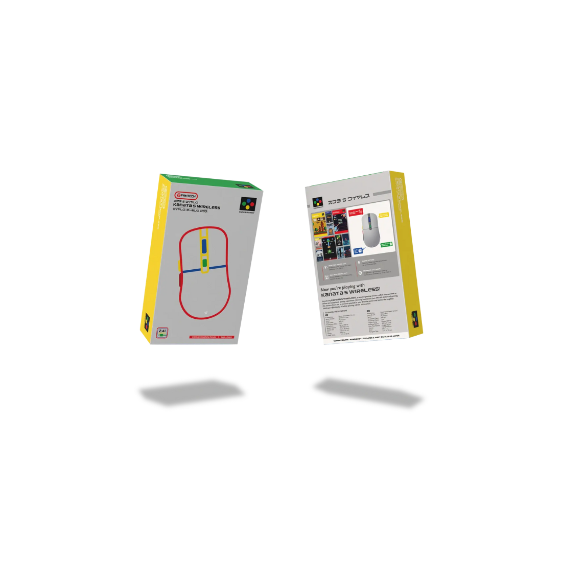 Fantech Kanata S WG9S Wireless Gaming Mouse Gray