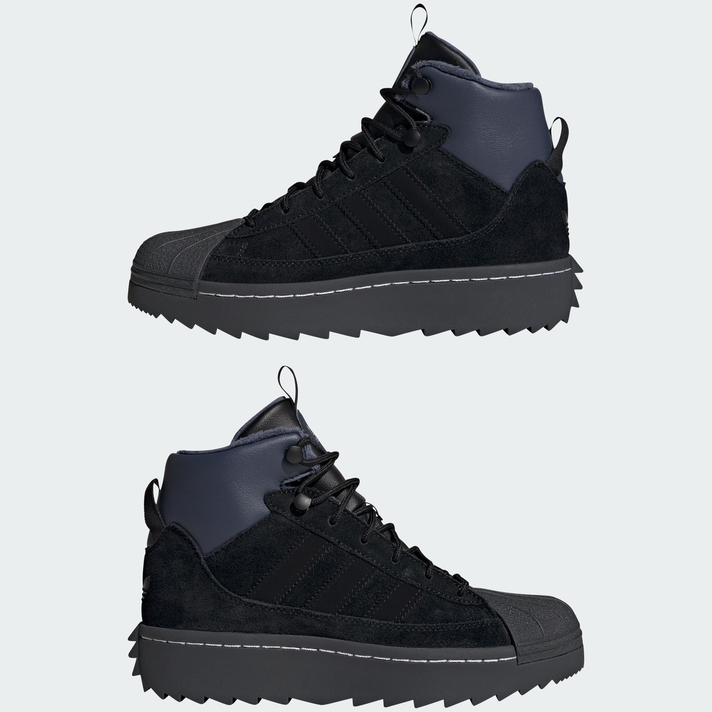 SUPERSTAR WINTER TR CBLACK/CBLACK/CARBON