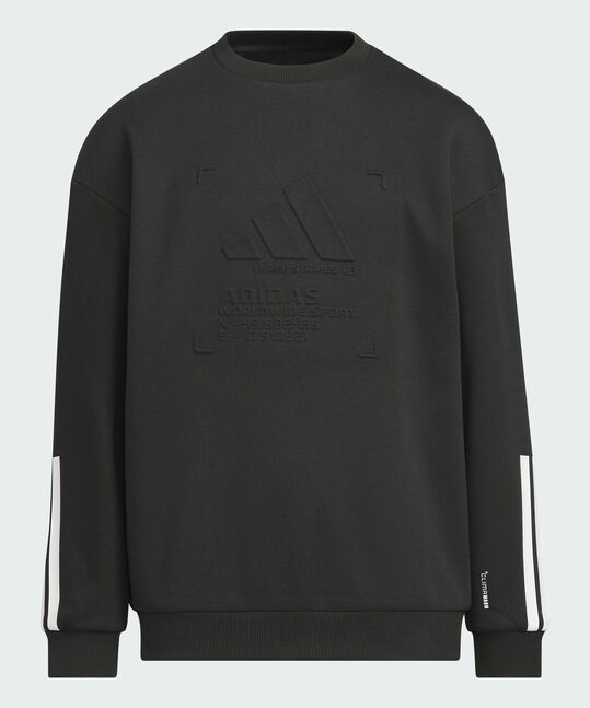 JK WARM FL CREW BLACK/WHITE