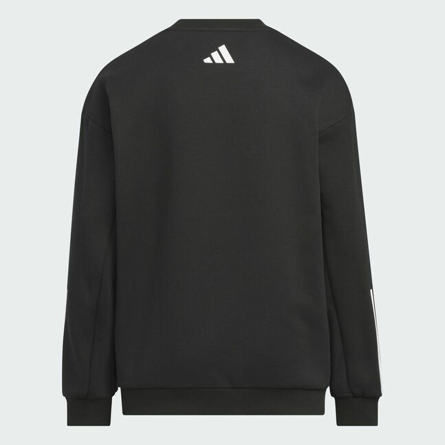 JK WARM FL CREW BLACK/WHITE