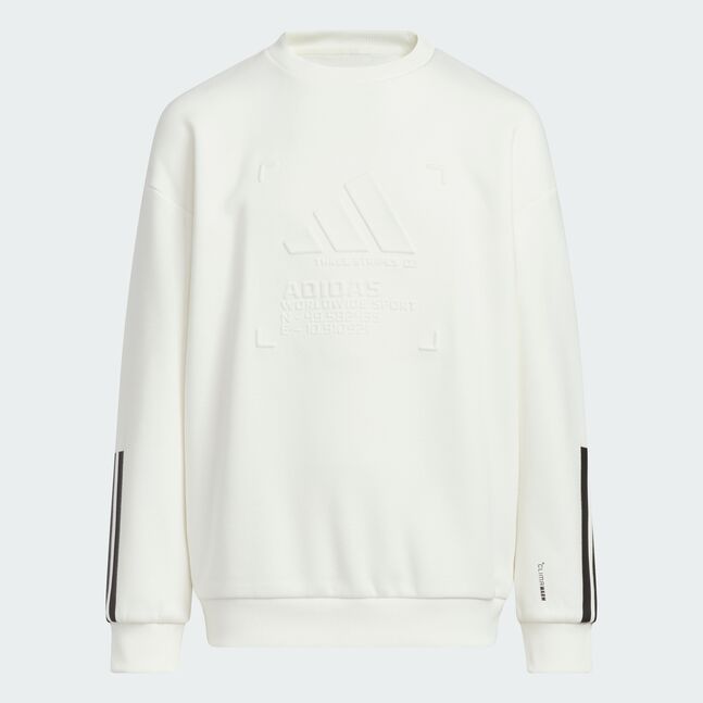JK WARM FL CREW OWHITE/BLACK