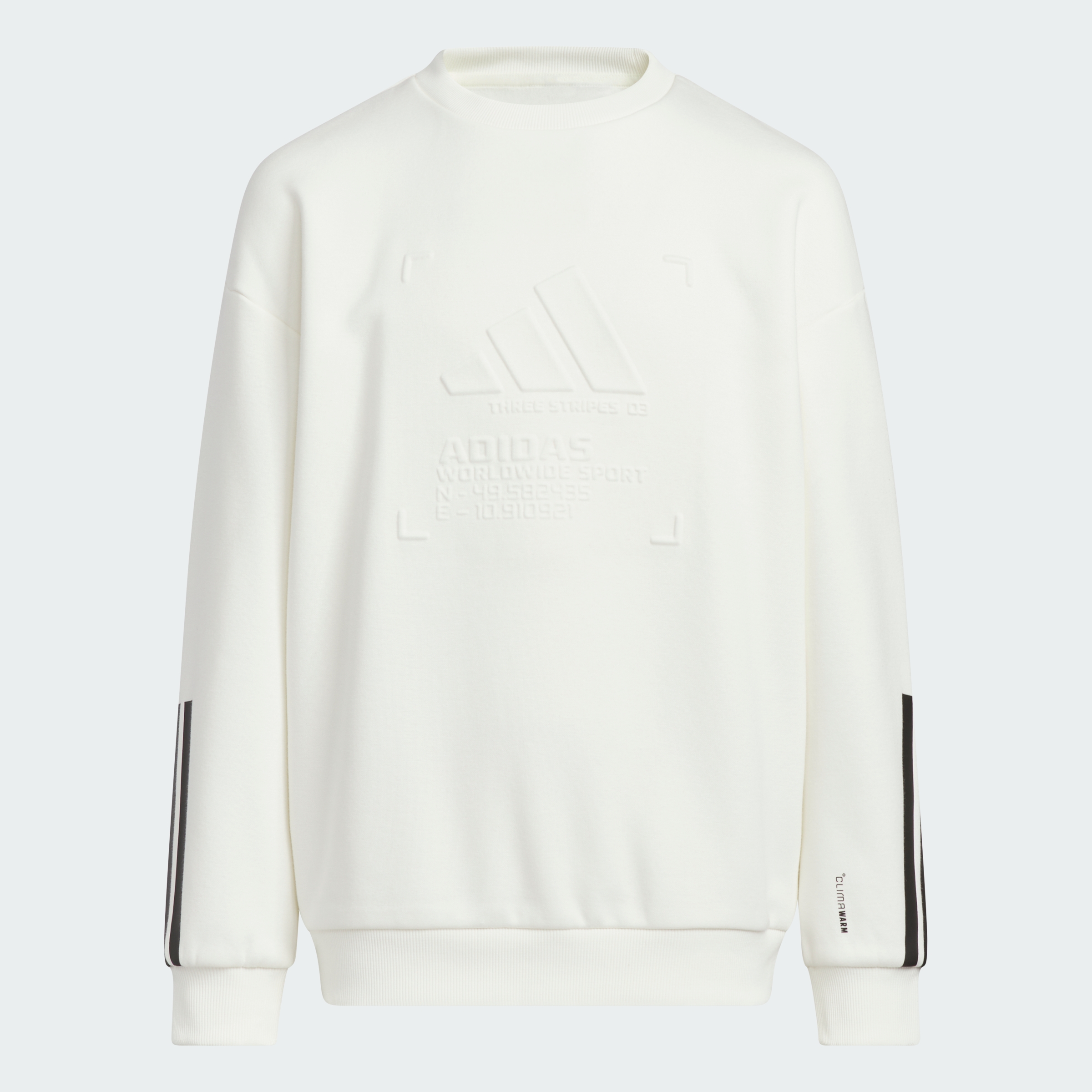 JK WARM FL CREW OWHITE/BLACK
