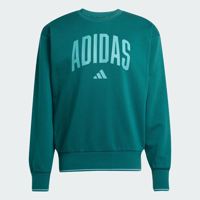 M COLLEGIATE SW CGREEN/POWTEA