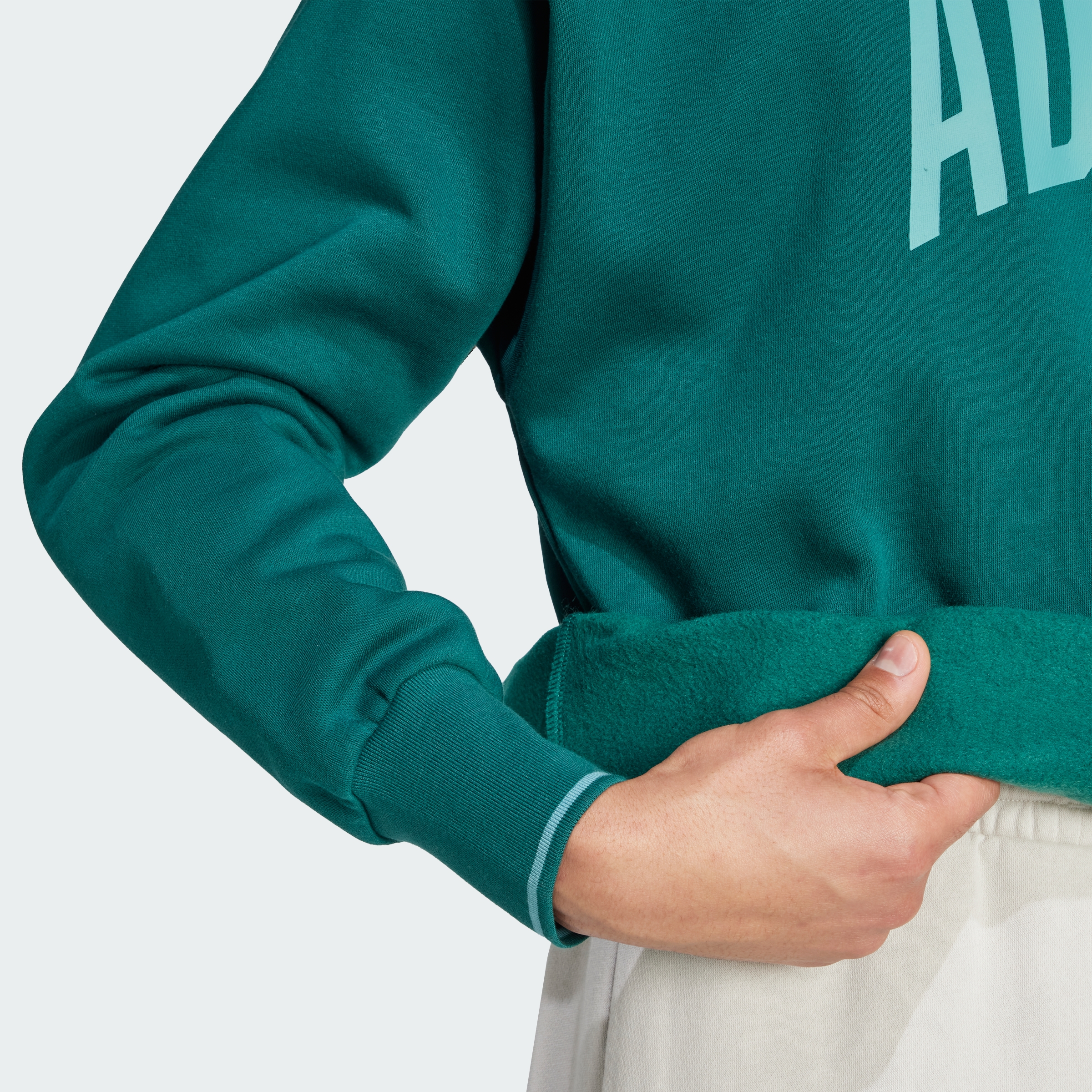 M COLLEGIATE SW CGREEN/POWTEA