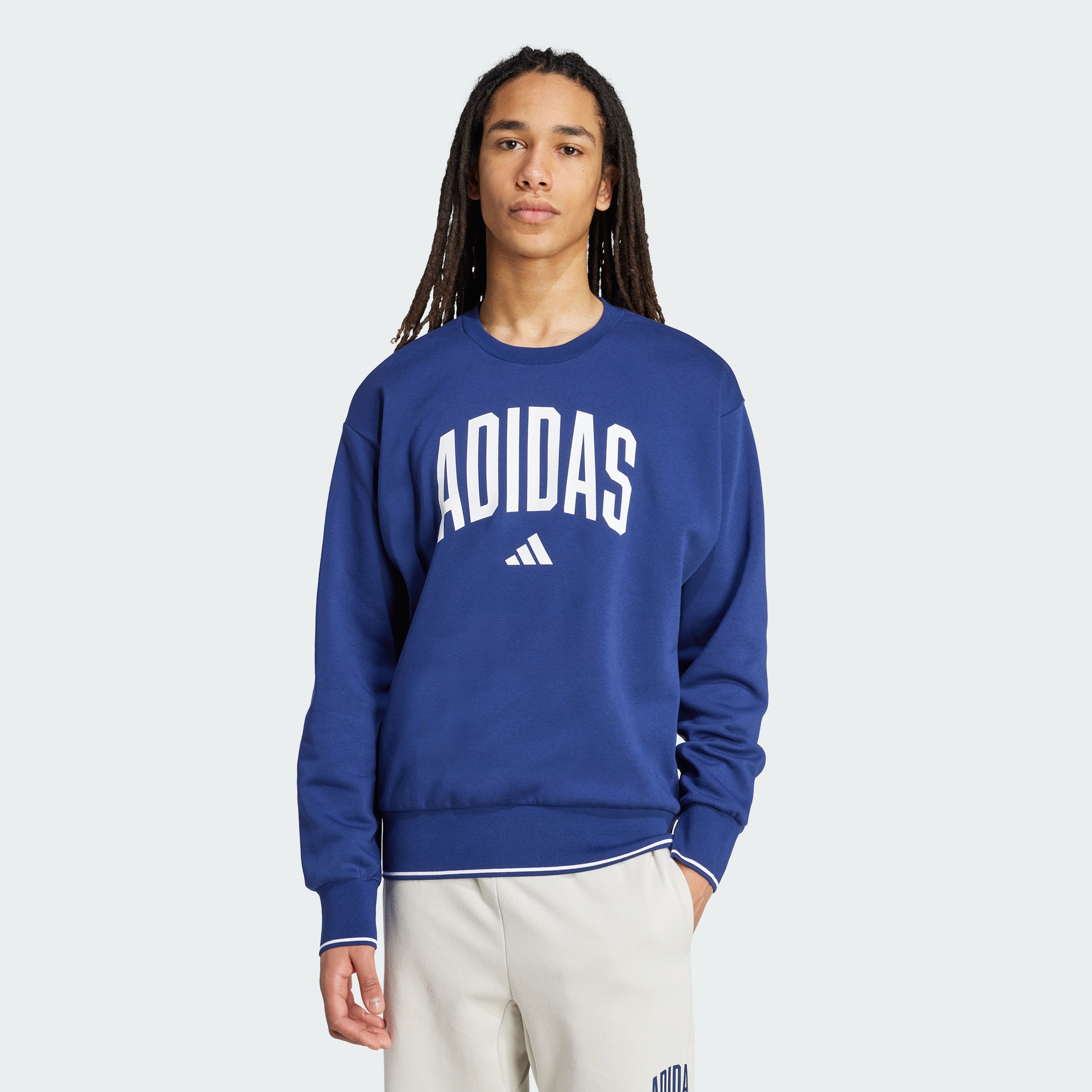 M COLLEGIATE SW DKBLUE/WHITE