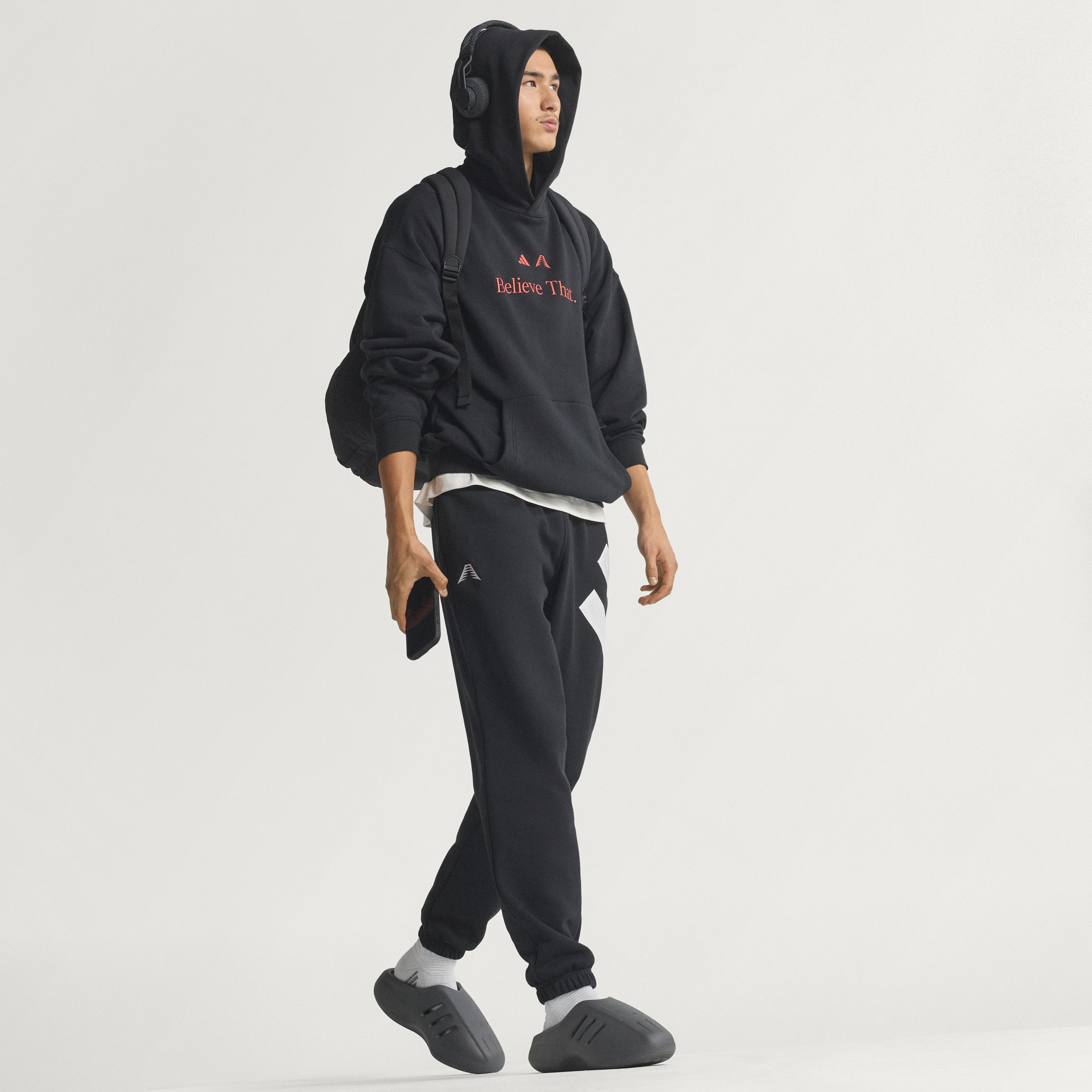 ANTED BT HOODY BLACK/SOLRED