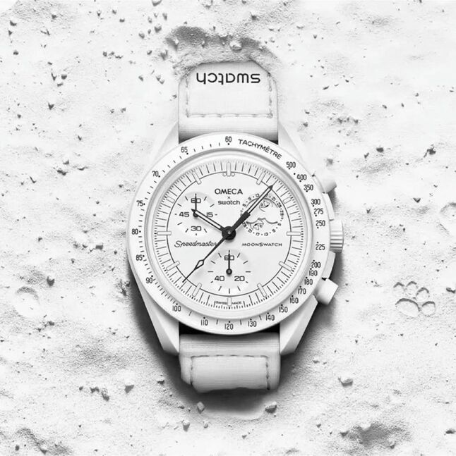 Omega swatch speedmaster