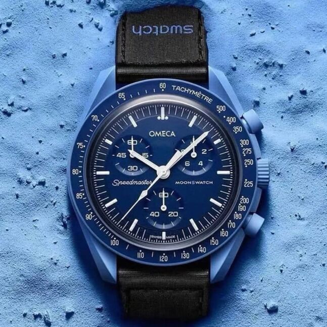 Omega swatch speedmaster