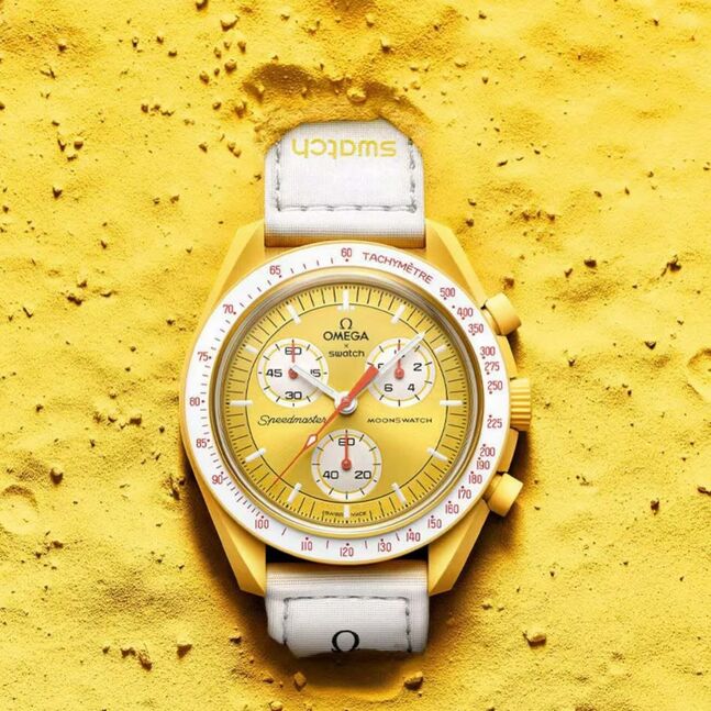 Omega swatch speedmaster