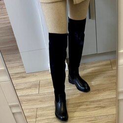 Өвлийн өвдөг давсан гутал