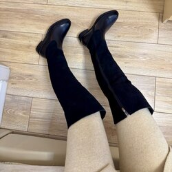 Өвлийн өвдөг давсан гутал