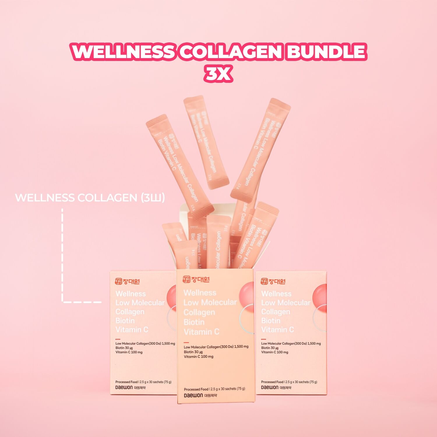 WELLNESS COLLAGEN BUNDLE 3X