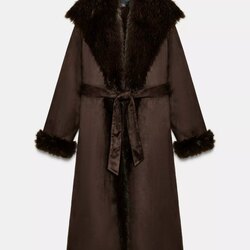 Faux fur coat zw collection