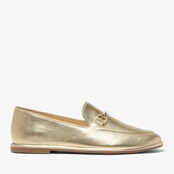 Michael kors metallic loafer