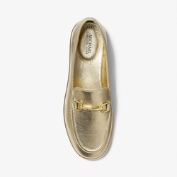Michael kors metallic loafer