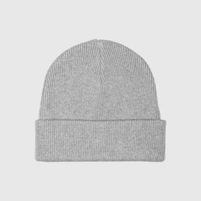 BACKPATCH BEANIE LIGHT HEATHER GREY