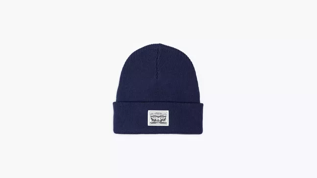 BACKPATCH BEANIE DRESS BLUES