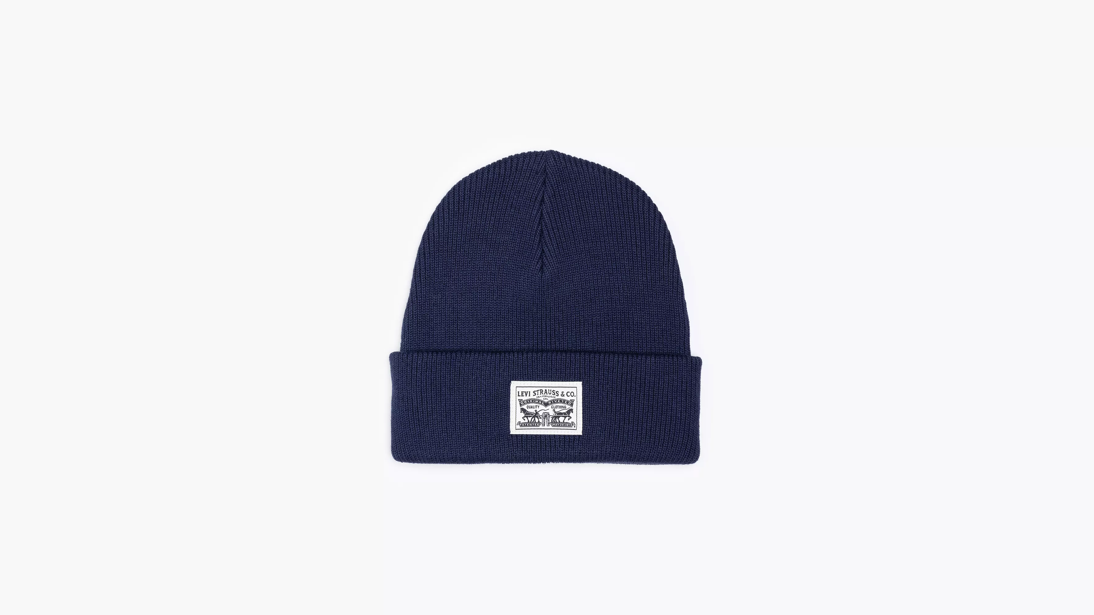 BACKPATCH BEANIE DRESS BLUES
