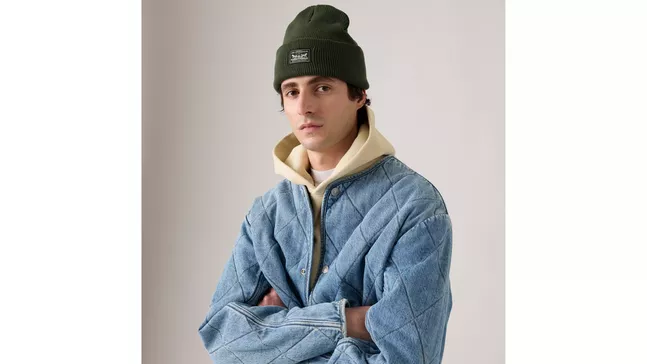 BACKPATCH BEANIE DUFFLE BAG