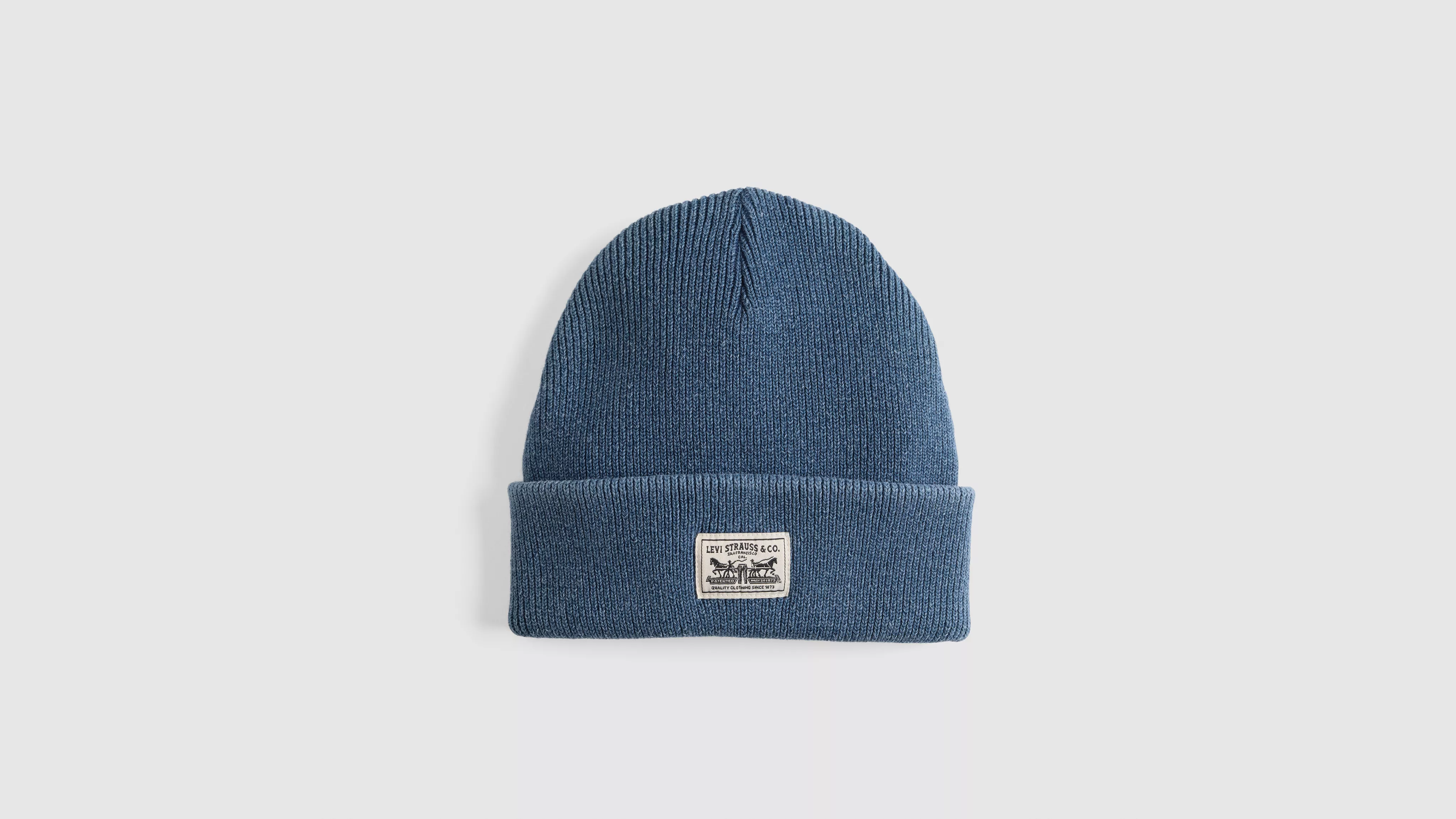 BACKPATCH BEANIE DUSKY INDIGO