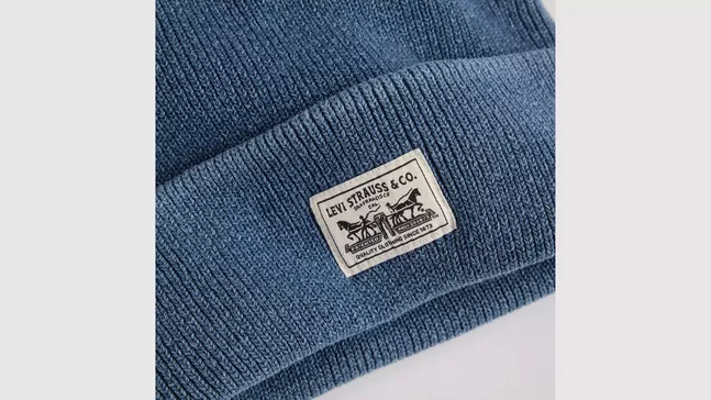 BACKPATCH BEANIE DUSKY INDIGO