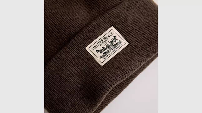 BACKPATCH BEANIE BRACKEN
