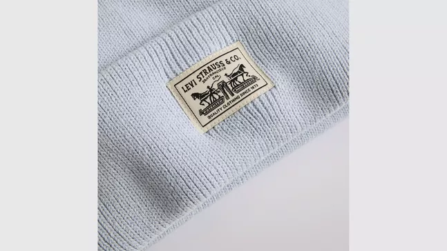 WOMENS BACKPATCH BEANIE KENTUCKY BLUE