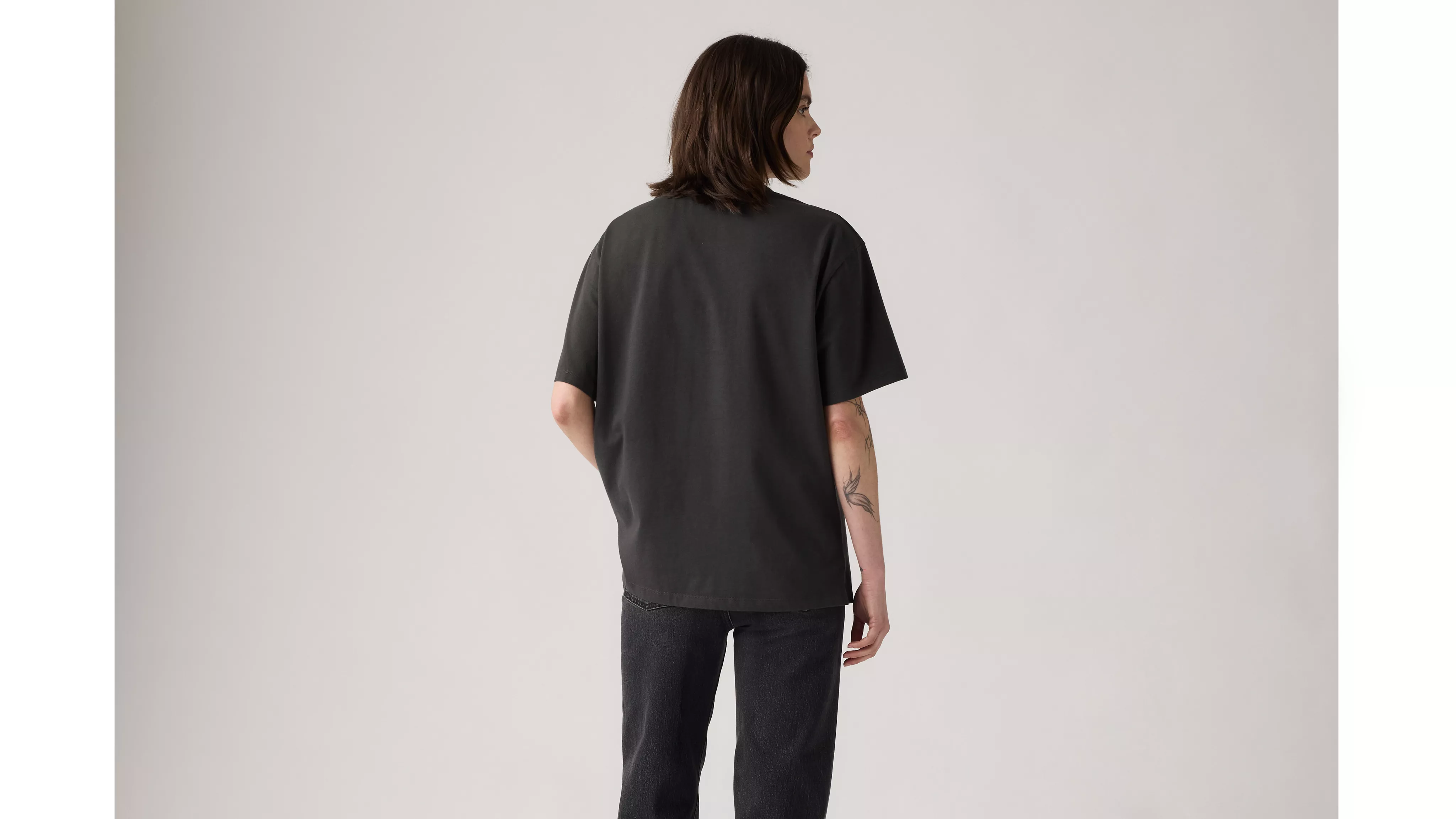 GR TABOR TEE HOWDY SCRIPT PIRATE BLACK