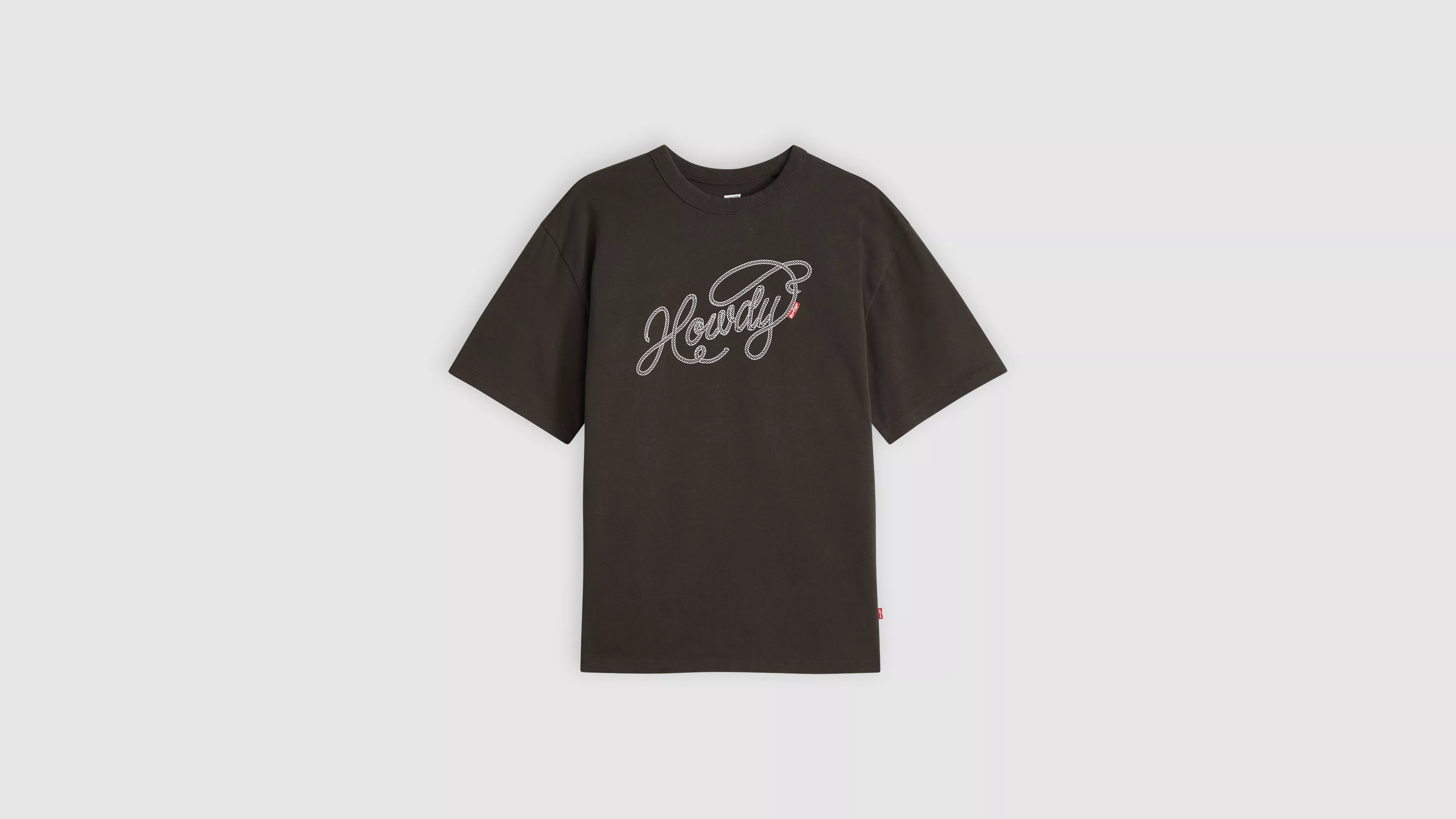 GR TABOR TEE HOWDY SCRIPT PIRATE BLACK