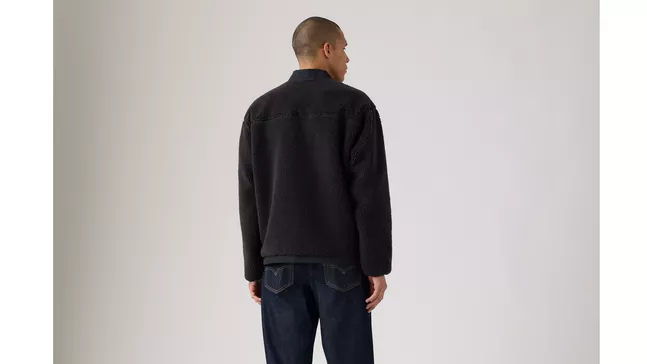 JOONIE SHERPA JACKET DARK PHANTOM