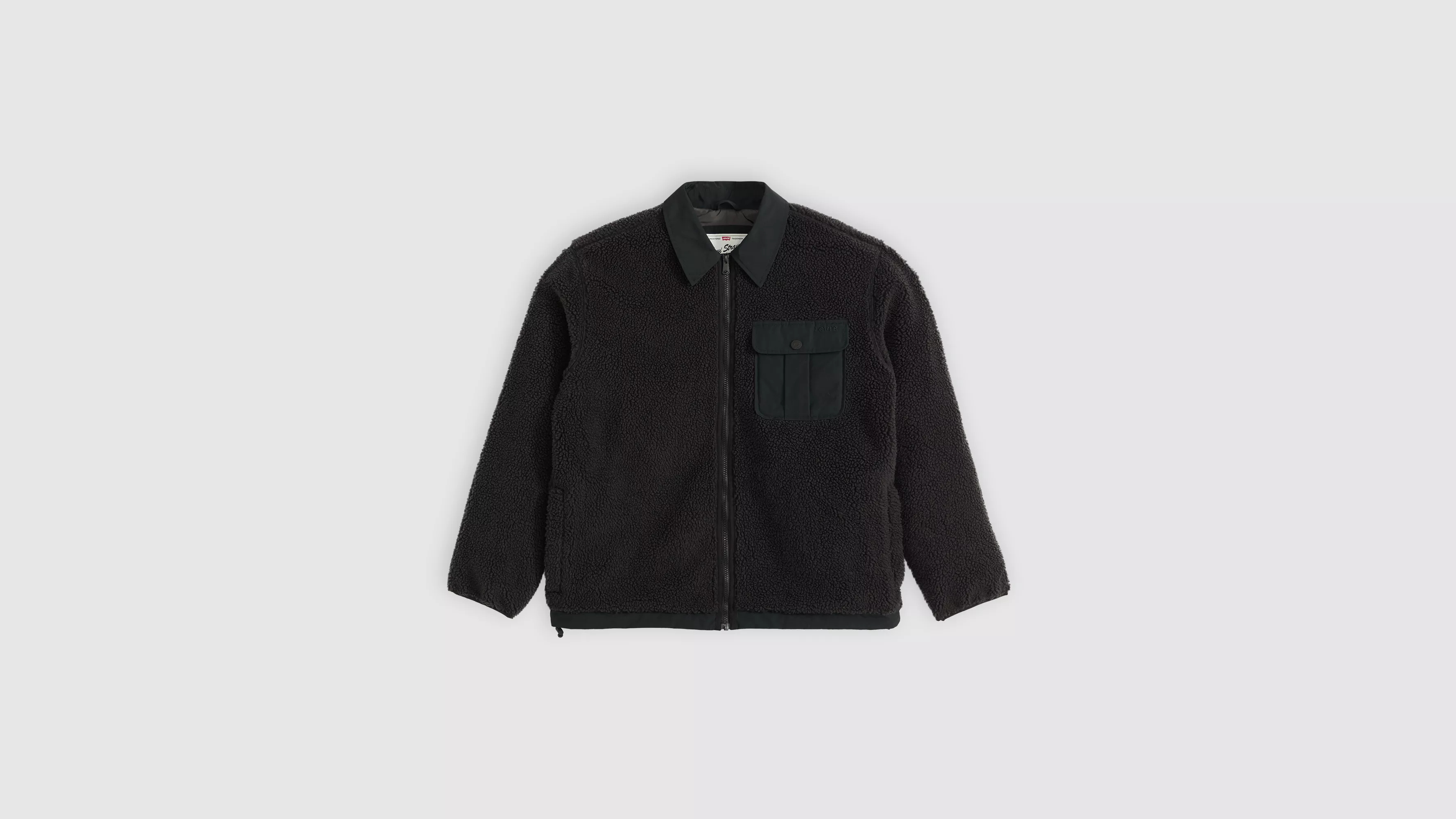 JOONIE SHERPA JACKET DARK PHANTOM