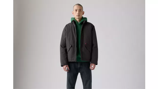 BRIGGS SHORT PUFFER DARK PHANTOM